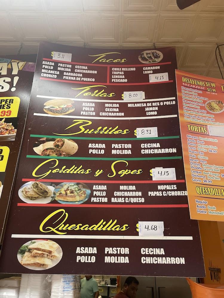 Los Primos Menu image 2