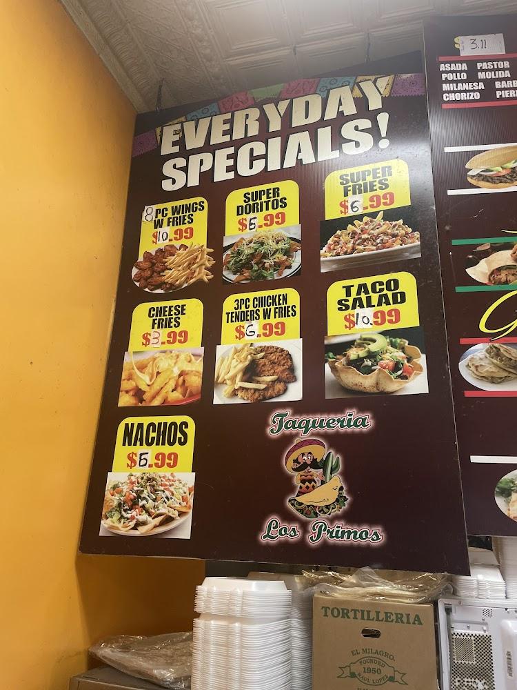 Los Primos Menu image 3